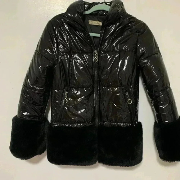 women's KARTINKA design Puffer jacket with Faux Fur Detail 20% COTTON SIZE 26 XS - Picture 8 of 12
